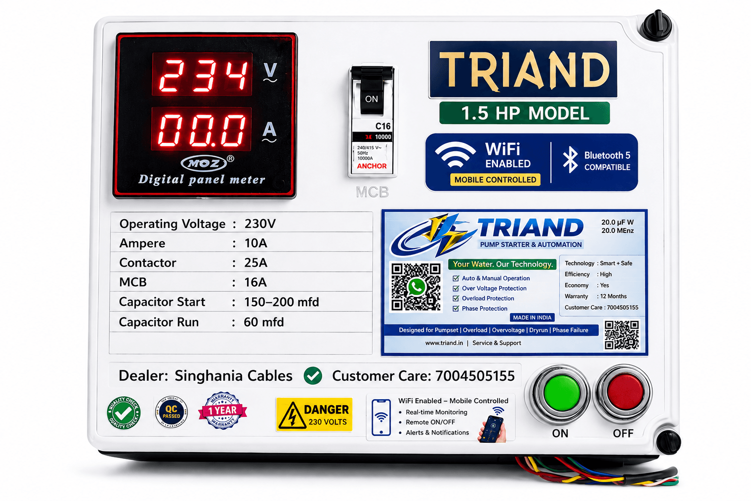 TRIAND premium smart motor starter